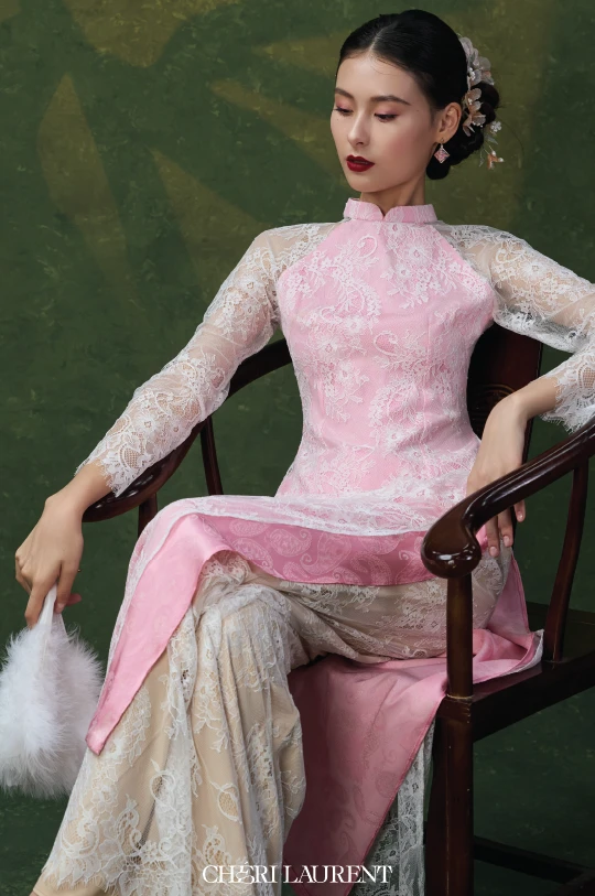 Áo dài  Liên Chi - MAY RIÊNG